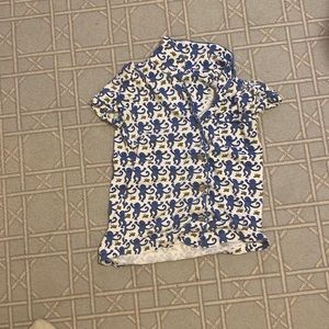 Roller Rabbit pajama top